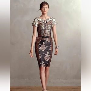 Beguile by Byron Lars beautiful baroque dress size 2